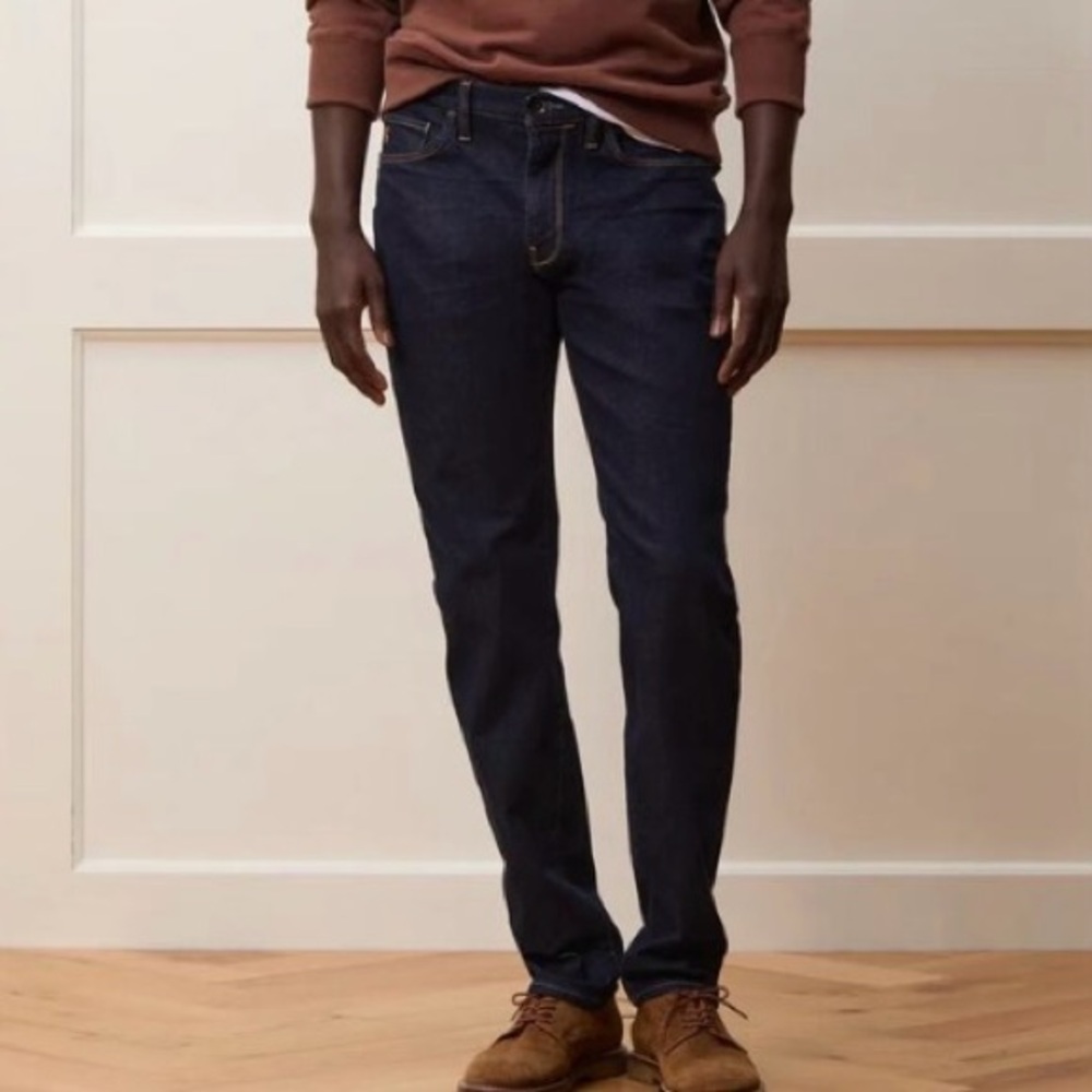 NWT New Todd Snyder Jeans 30x32 Slim Fit Stretch Dark Indigo Wash Denim